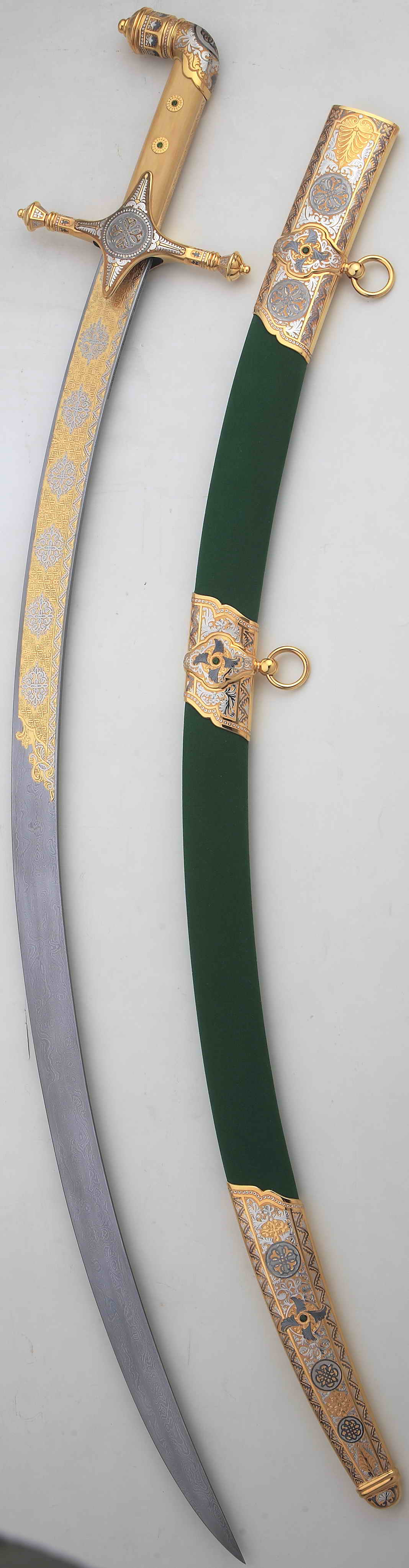 Traditional arabian curved Sword 2